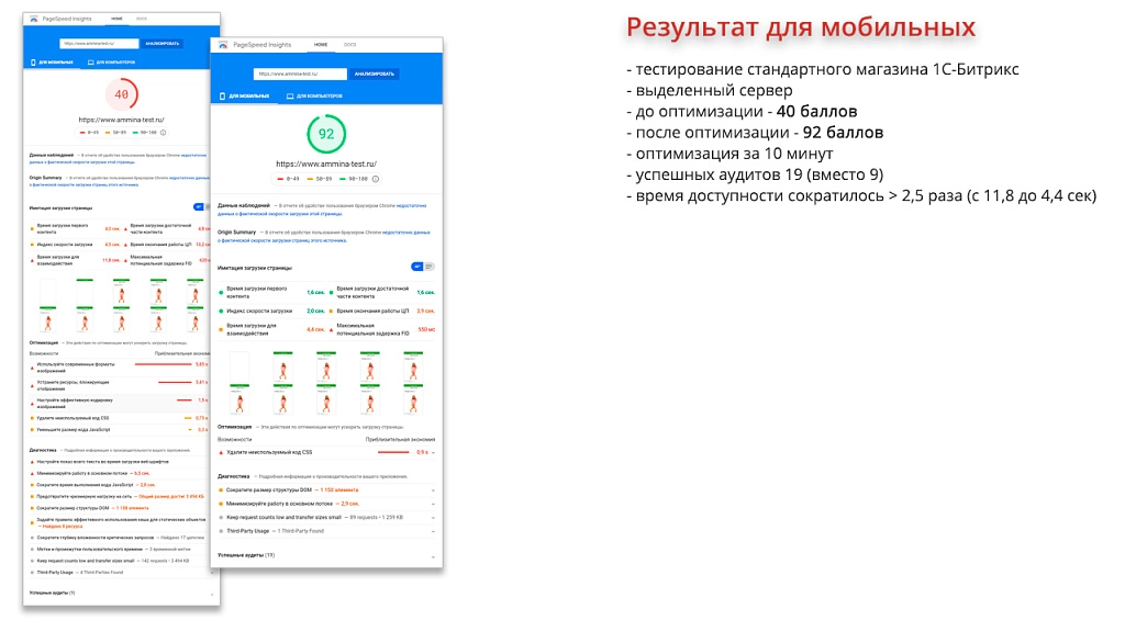 Ammina Optimizer: Оптимизация и ускорение загрузки сайта (CSS, JS, HTML, изображения, WebP, Lazy)