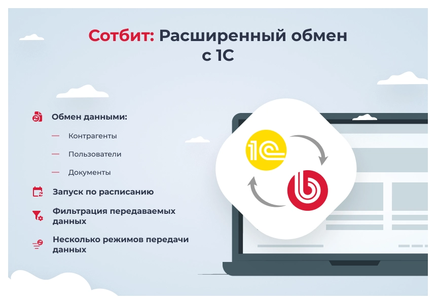 сотбит: расширенный обмен с 1с на битриксе сотбит: расширенный обмен с 1с для битрикс