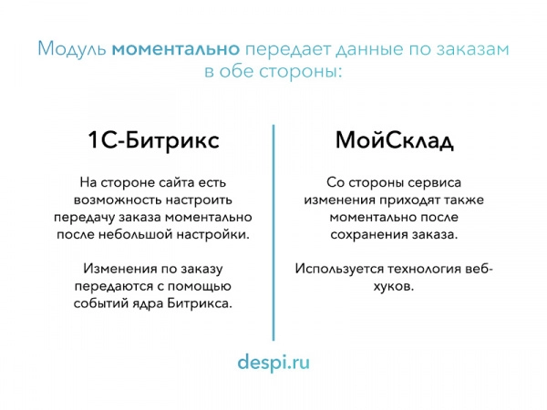 мойсклад: гибкий обмен заказами по api для битрикс
