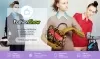 Шаблон fashionshow: одежда, обувь, сумки, аксессуары для битрикс