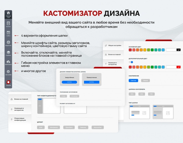 Шаблон турбосайт: универсальный корпоративный сайт для битрикс