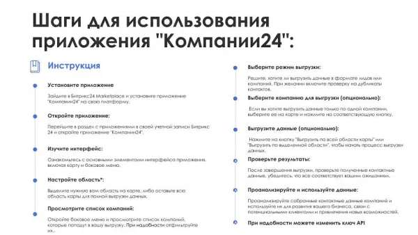 айтинебо: компании24 - выгружай клиентов с яндекс.карт прямо в crm для битрикс
