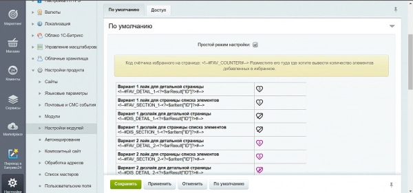 хочу! - супер избранное на битриксе хочу! - супер избранное для битрикс