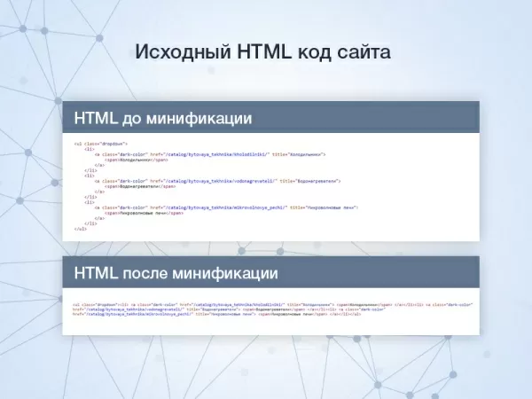 минификация html/js/css для битрикс