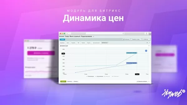 динамика цен: история изменения стоимости товаров + компонент для публичной части для битрикс