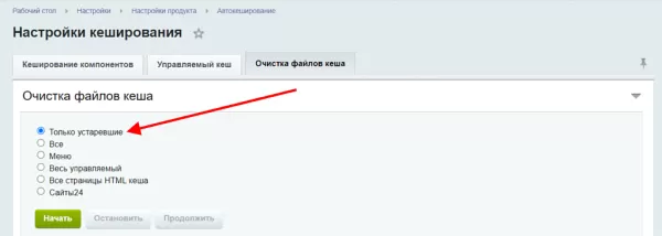 inraise: автоматическое удаление устаревшего кеша по расписанию для битрикс
