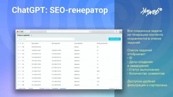 chatgpt openai: массовый seo генератор текста, описаний, meta тегов. 2 режима работы, proxy, gpt-4o для битрикс