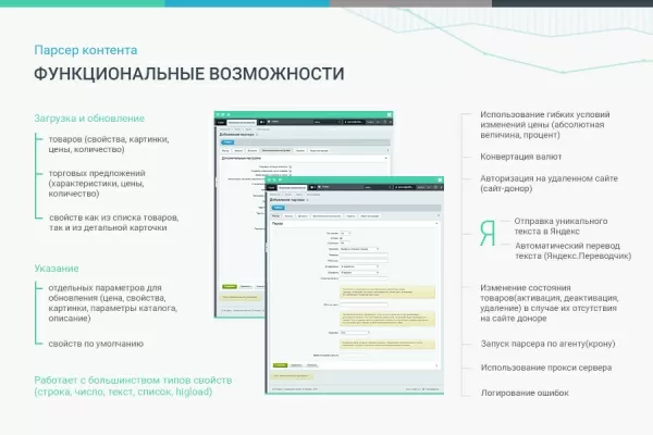 сотбит: парсер контента – сайты, excel, xml, yml, csv, rss для битрикс