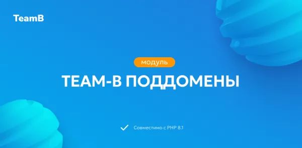 team-b. seo поддомены для битрикс