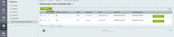 умная карта сайта (sitemap.xml) для битрикс