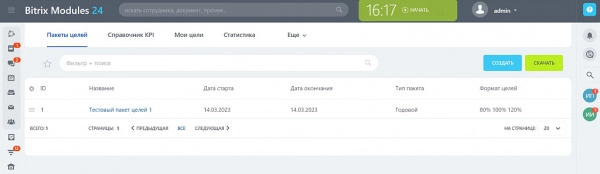 целеполагание на битриксе целеполагание для битрикс