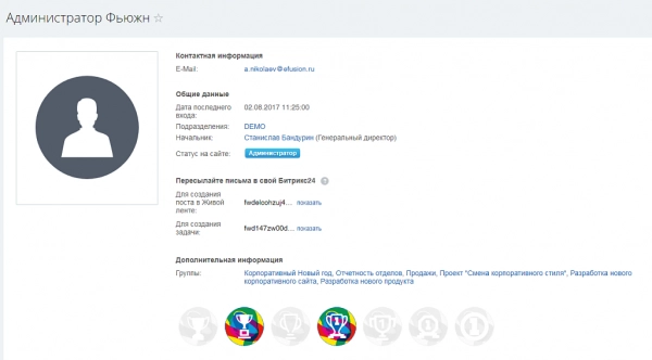 fusion: бейджи сотрудников на битриксе fusion: бейджи сотрудников для битрикс