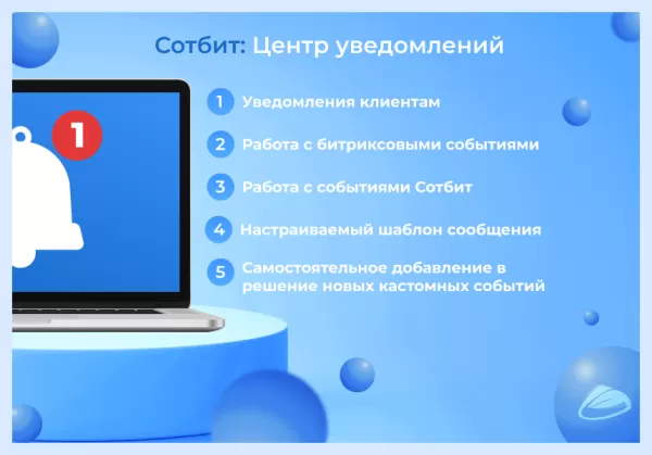 сотбит: центр уведомлений – персональные оповещения клиентов на битриксе сотбит: центр уведомлений – персональные оповещения клиентов для битрикс