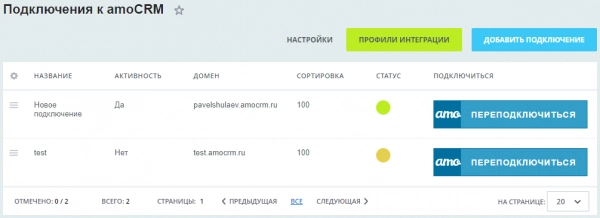 amocrm — интеграция с инфоблоками, веб-формами и почтовыми событиями для битрикс