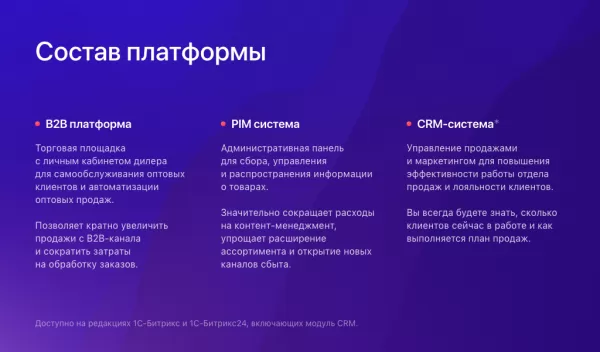 Шаблон альфа: b2b платформа — оптовый b2b портал с личным кабинетом дилера. e-commerce система поставщиков на битриксе Шаблон альфа: b2b платформа — оптовый b2b портал с личным кабинетом дилера. e-commerce система поставщиков для битрикс