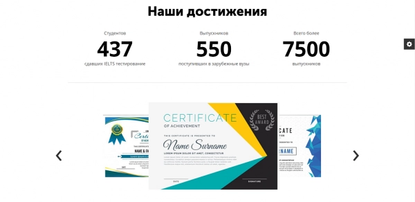 Шаблон айпи лингва - курсы иностранных языков (английский, немецкий, китайский и др.) для битрикс